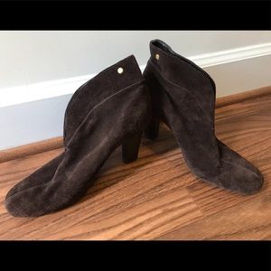 Heeled Suede Booties